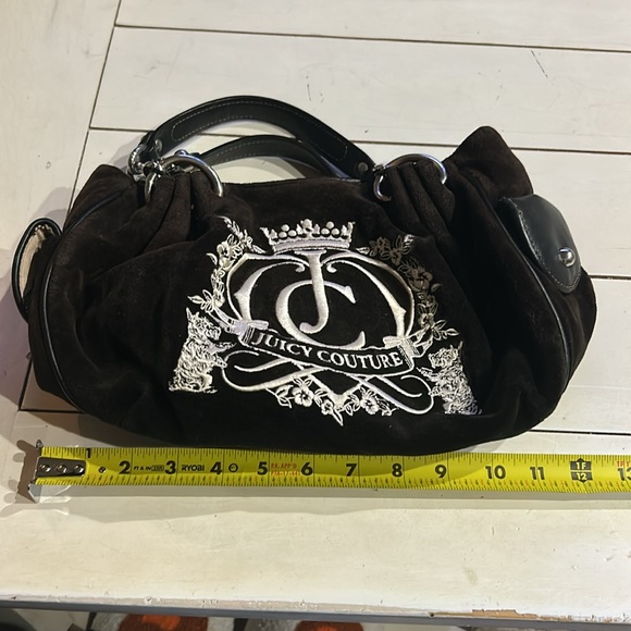 Juicy Couture Black and White Shoulder Bag - Picture 11 of 12